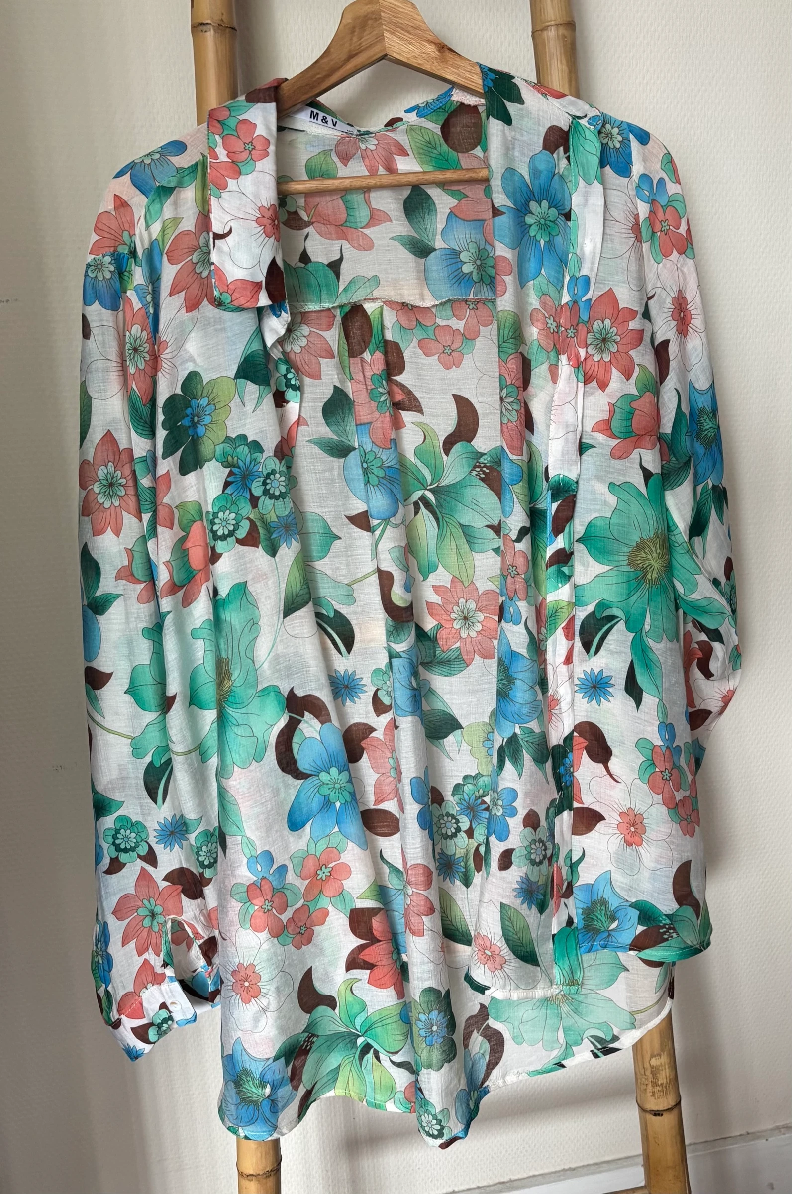 🌸 Chemise fleurie fluide - Taille M 
